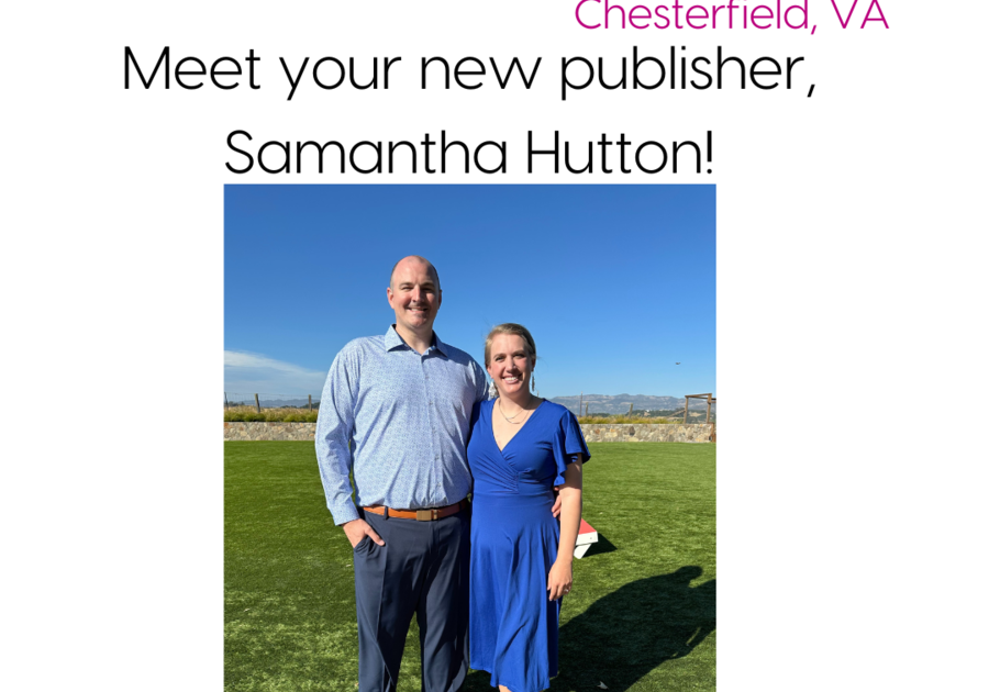 publisher sam hutton & her husband, bryan