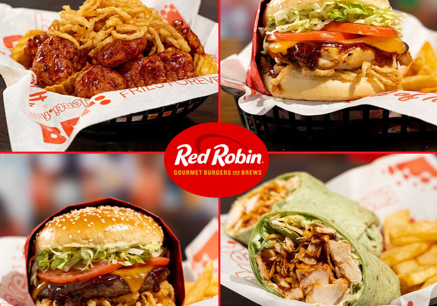 Red Robin Gourmet Burgers - Looks like we found out who's been