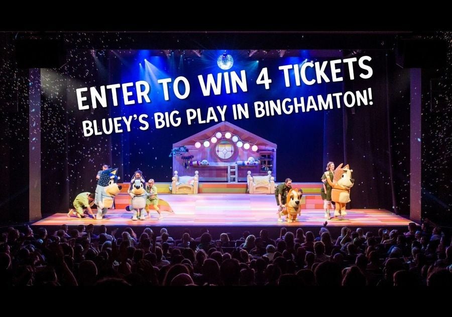 Bluey's Big Play Binghamton Ticket Giveaway
