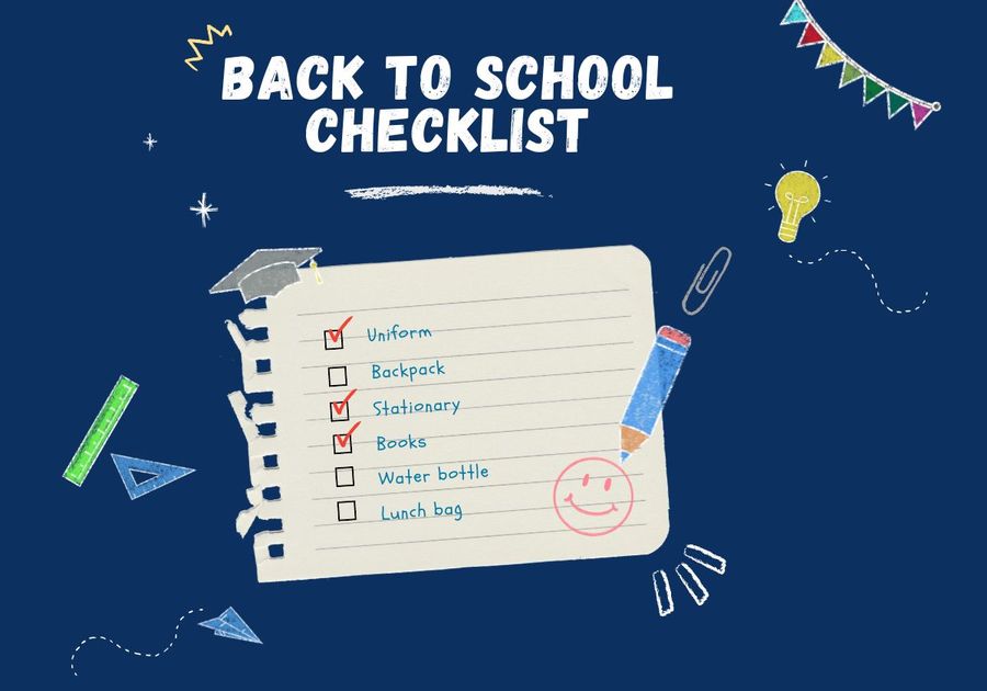 Back to school checklist, school supplies, shopping, parenting, Winston Salem