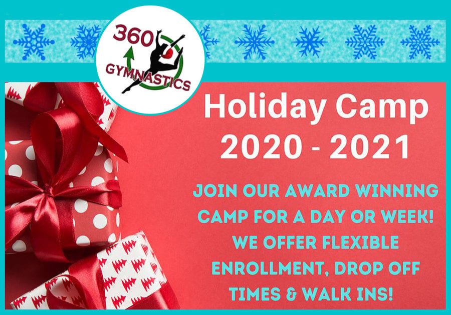 360 Gymnastics 2020 holidays