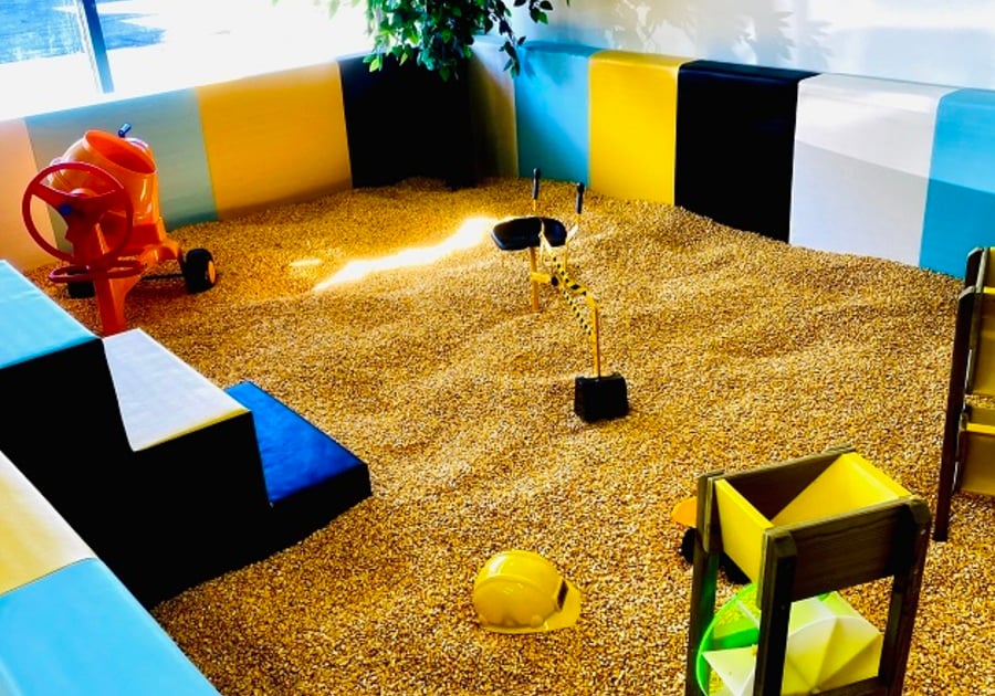 indoor sand box