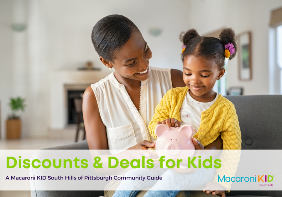 Discounts and deals for kids in the South Hills of Pittsburgh PA 