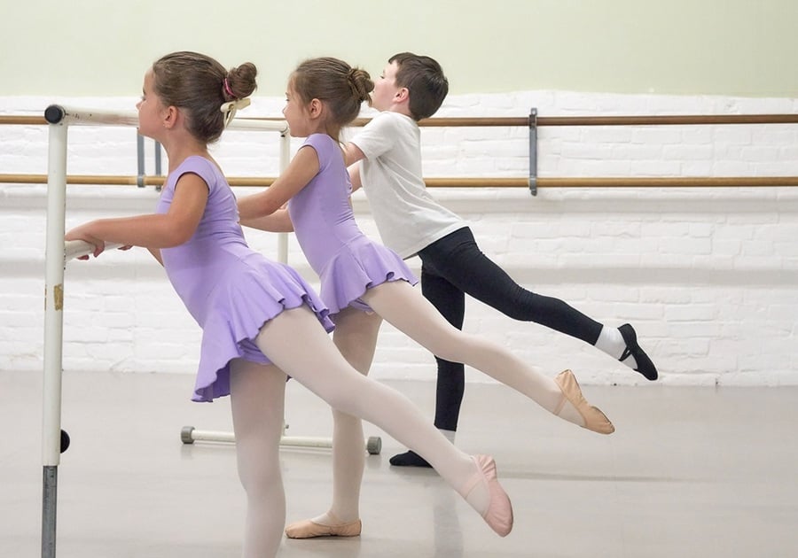 Ballet students