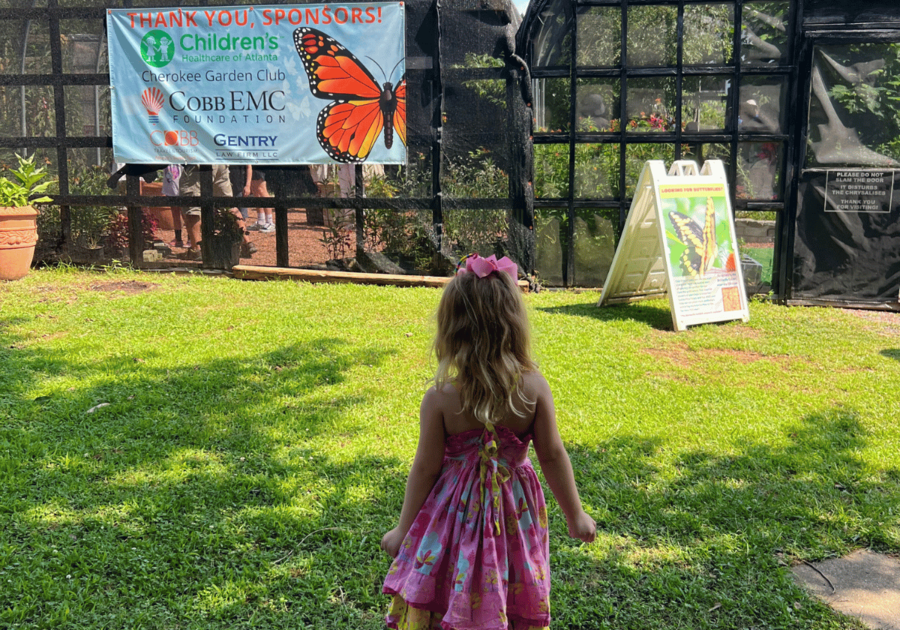Butterfly Exhibit at Smith Gilbert Gardens