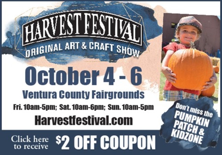 Save the Date The Ventura Harvest Festival® Original Art & Craft Show