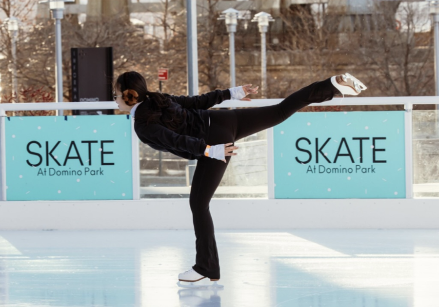 Figure Skating in Harlem: Young Professionals Skating Celebration at Domino Park