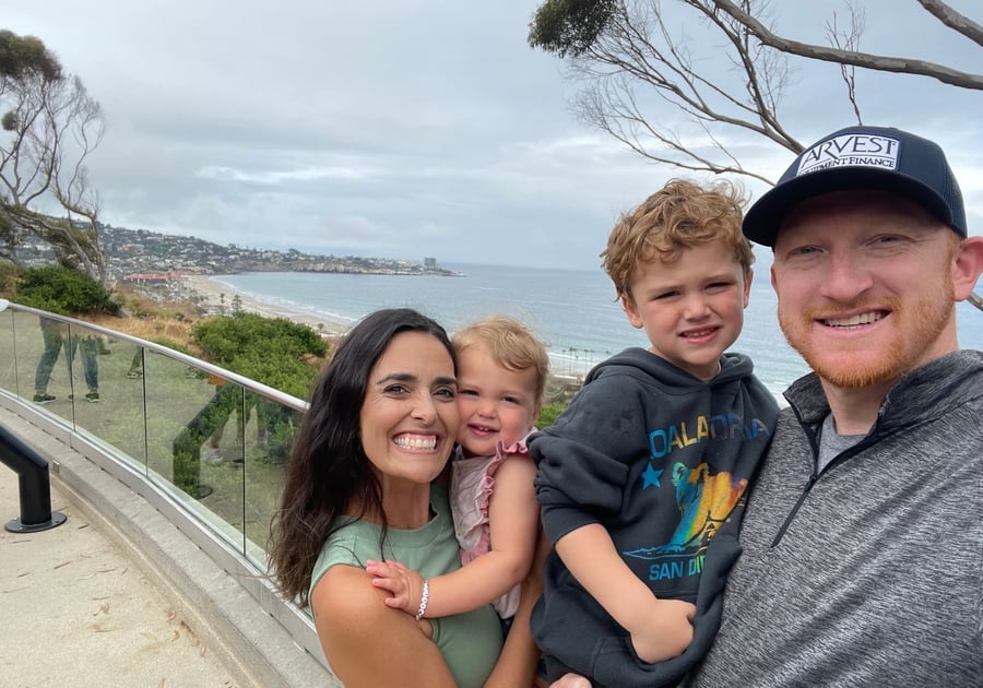 Marsh Family at the Birch Aquarium