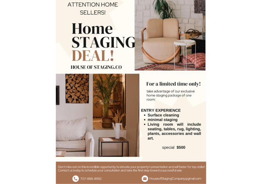 Flier home staging services lake elsinore