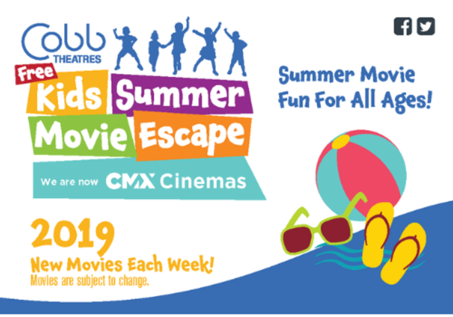 CMX Cinemas Kids Summer Movie Escape Macaroni KID SW Miami Kendall