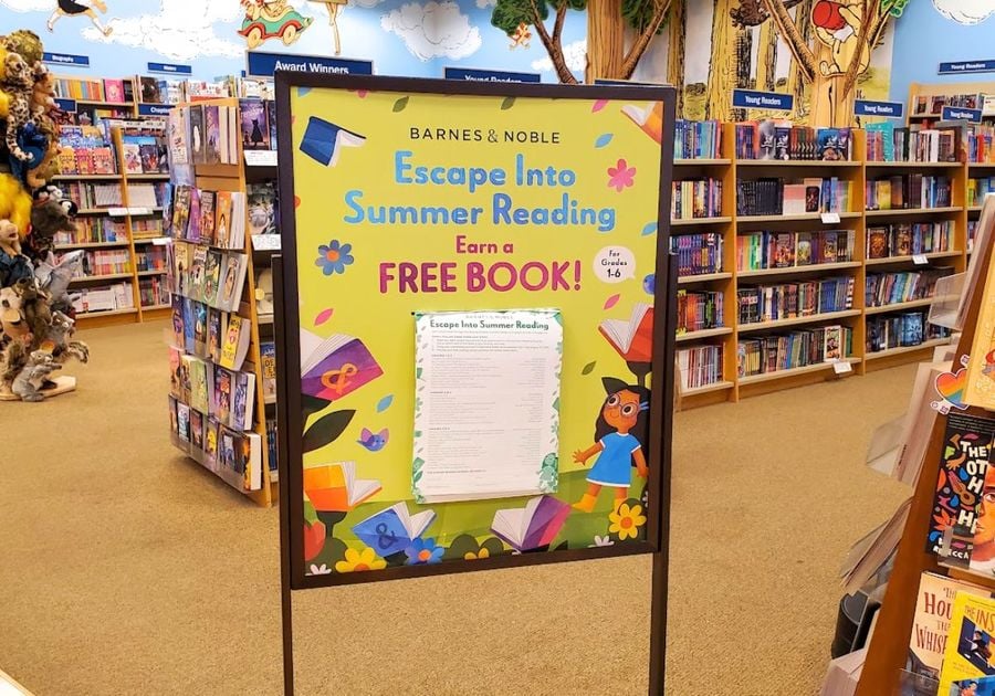 Barnes and Noble Escape Into Summer Reading Program Free Book Vestal NY