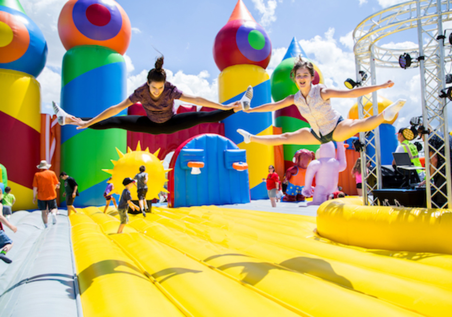 Winner Chosen for 4 Free Tickets to 'World's Largest Bounce House