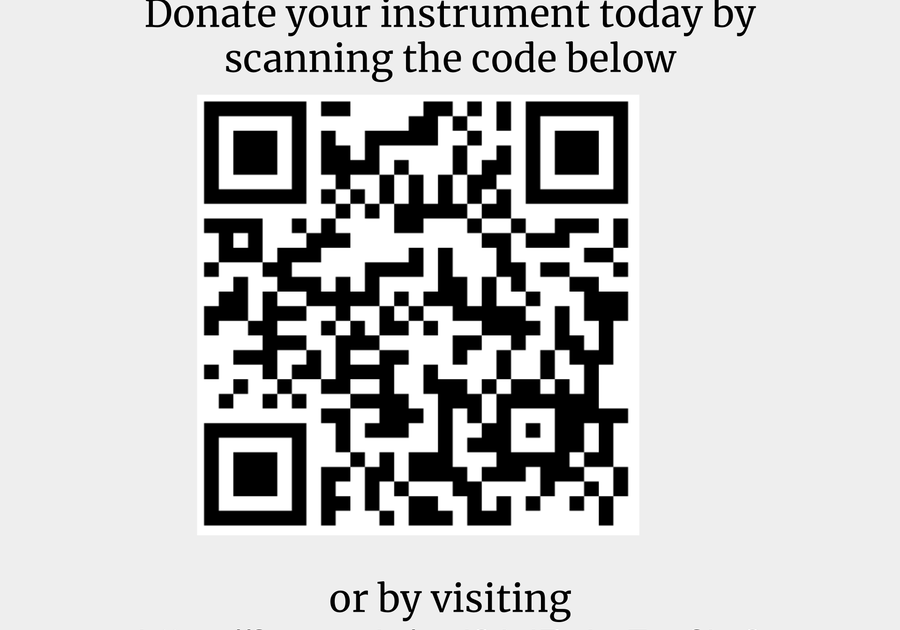 shelbyville central instrument donation flier