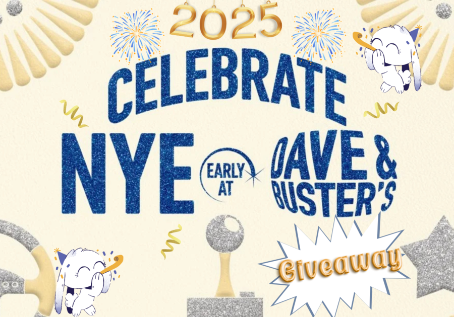 Dave and Buster's North Hills Pittsburgh New Year's Giveaway