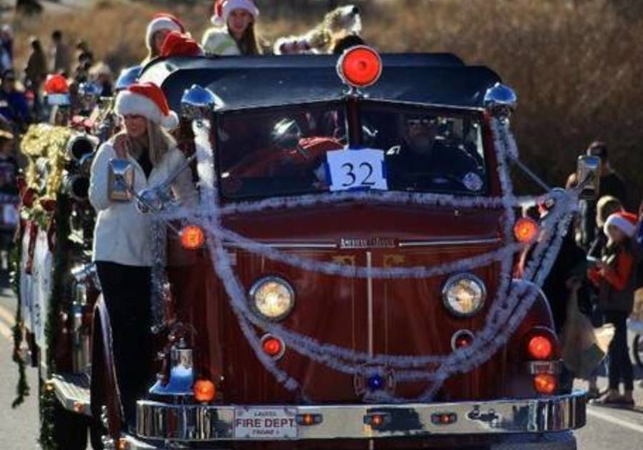 Small Mountain Town, BIG Parade in Conifer, CO December 2019