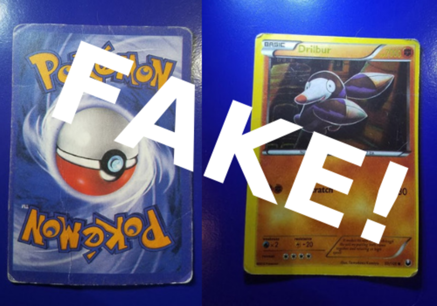 How to spot fake Pokemon cards
