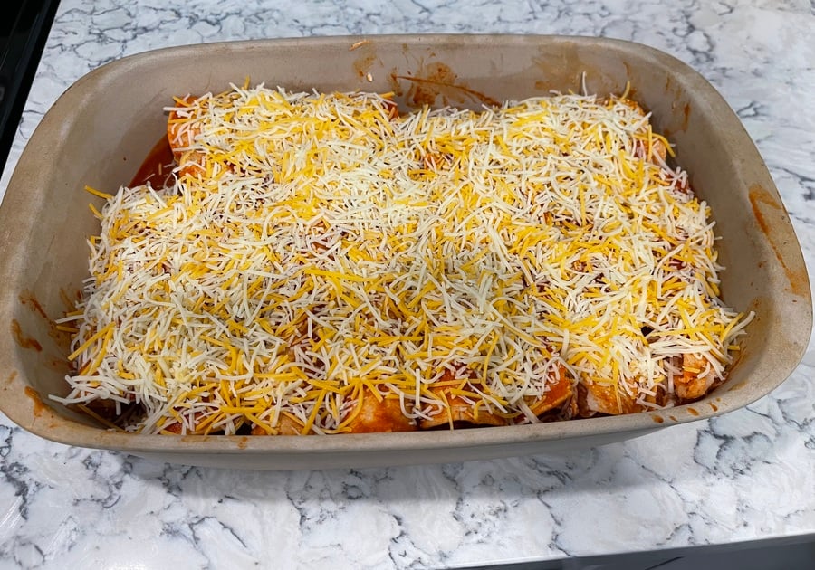 Easy enchiladas