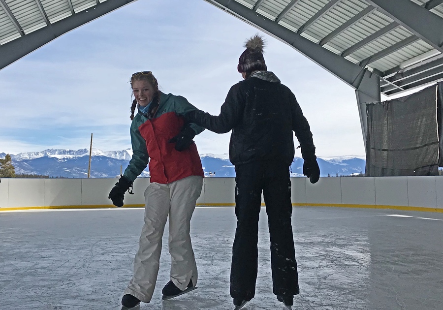 Ice Skating at Snow Mountain Ranch