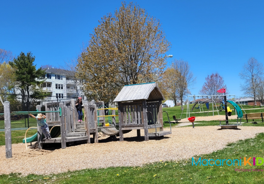 Veteran's Memorial Park playground, oob playground, old orchard beach playground