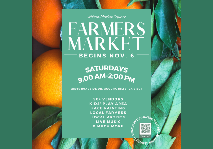Whizin Market Square Farmers Market Agoura Hills begins Nov. 6 then every Sat. 9 am - 2 pm