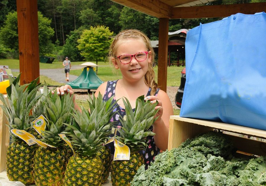 Kids' Free Farmers Market Broome County Food Bank Southern Tier