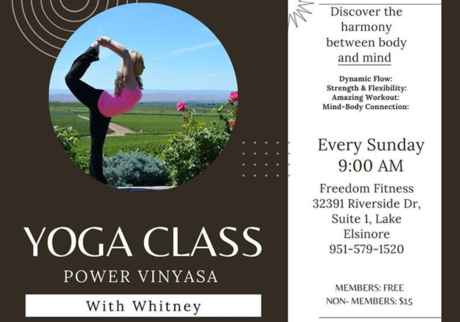 Power Vinyasa Yoga Classes Lake Elsinore