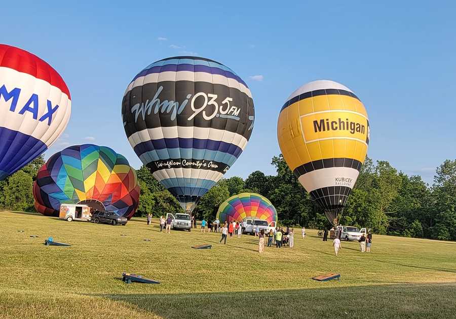 Michigan Challenge Balloonfest going on NOW Macaroni KID Livingston