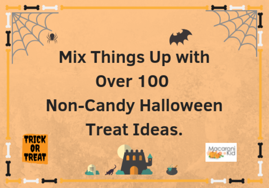 Mix Things Up With Over 100 Non Candy Halloween Treat Ideas