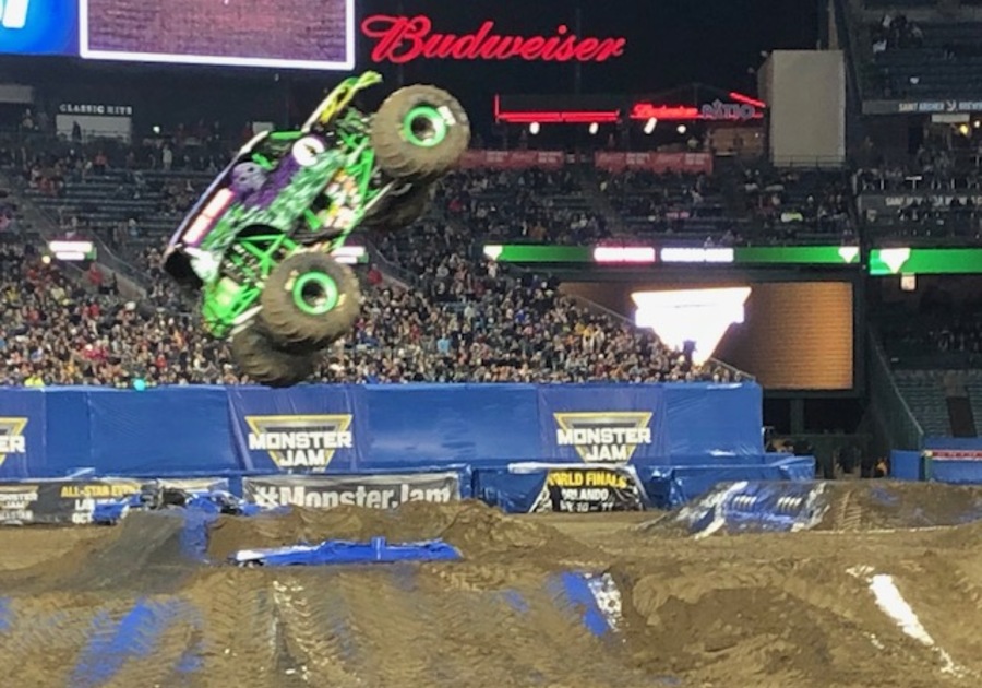 Giant wheels, screaming fans: Monster Jam makes a pit stop in