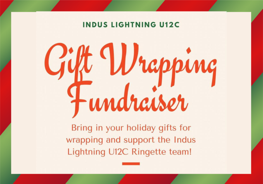 Indus Ringette Gift Wrapping Fundraiser in Chestermere