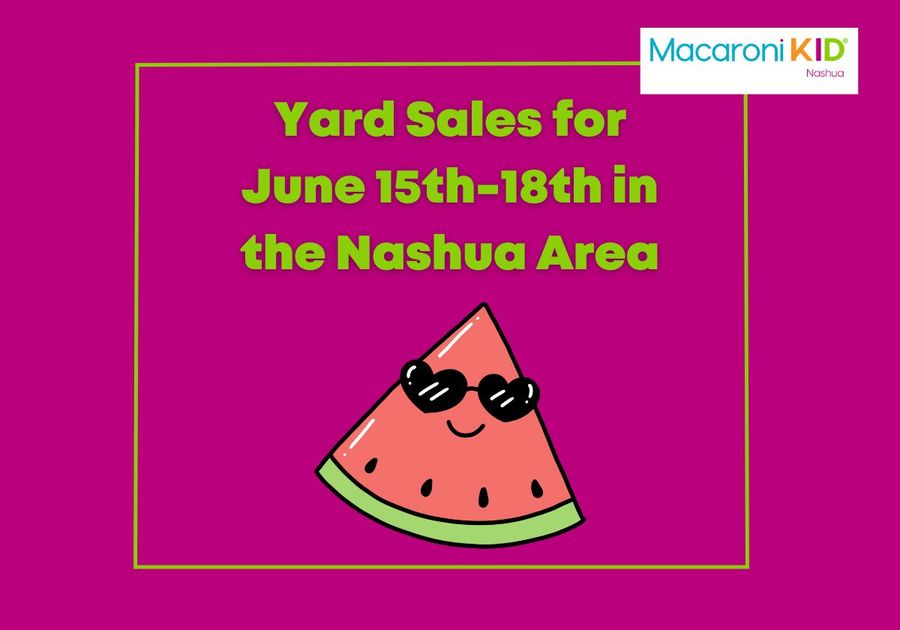 Nashua Yard Sales June 15-18