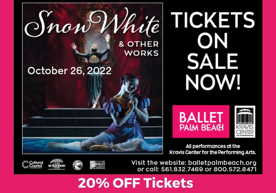 GIVEAWAY: Ballet Palm Beach Presents Snow White and Other Works