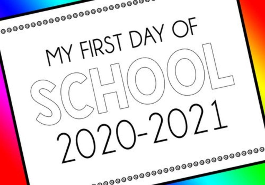 First Day Of School Printable Signs 21 Macaroni Kid Allendale Hudsonville Zeeland