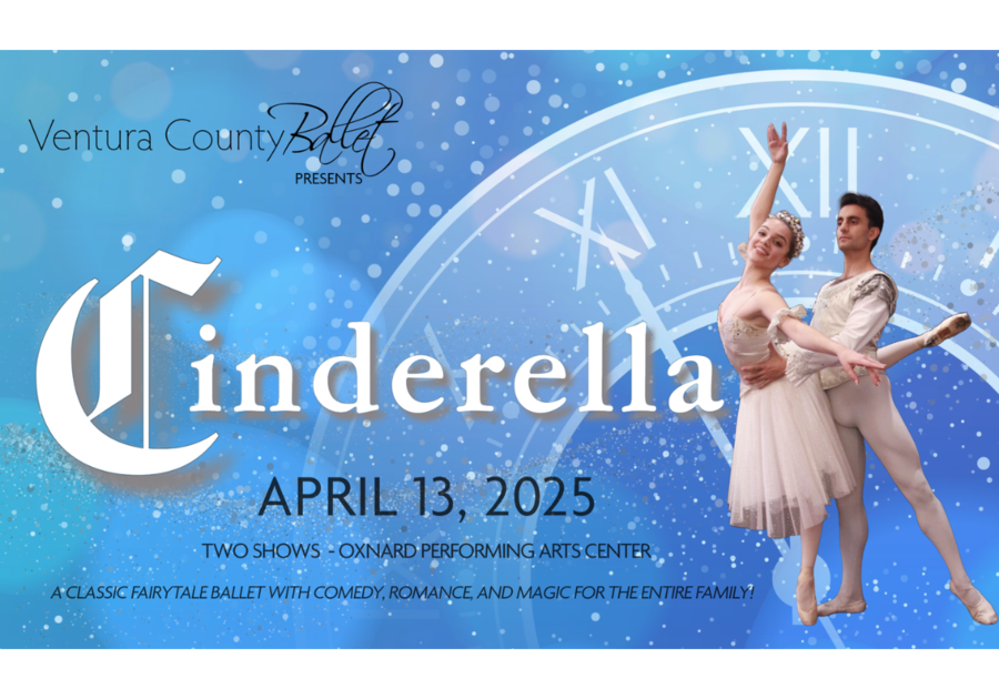 Ventura County Ballet presents Cinderella on April 13, 2025