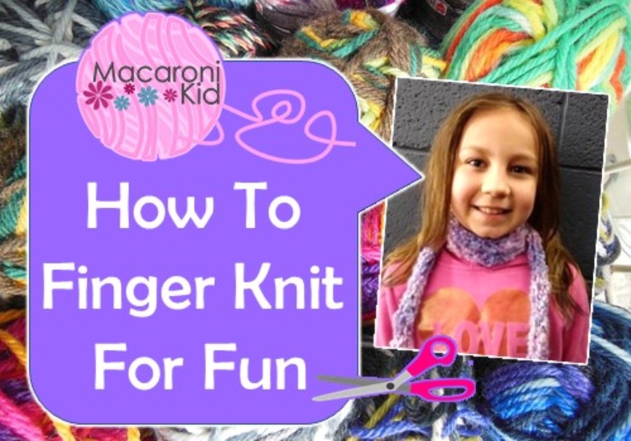 Finger Knitting for Kids: Developmentally Important and Lots of Fun