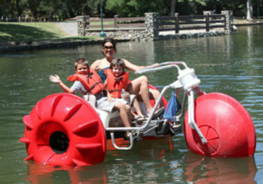 bicycle paddle boat