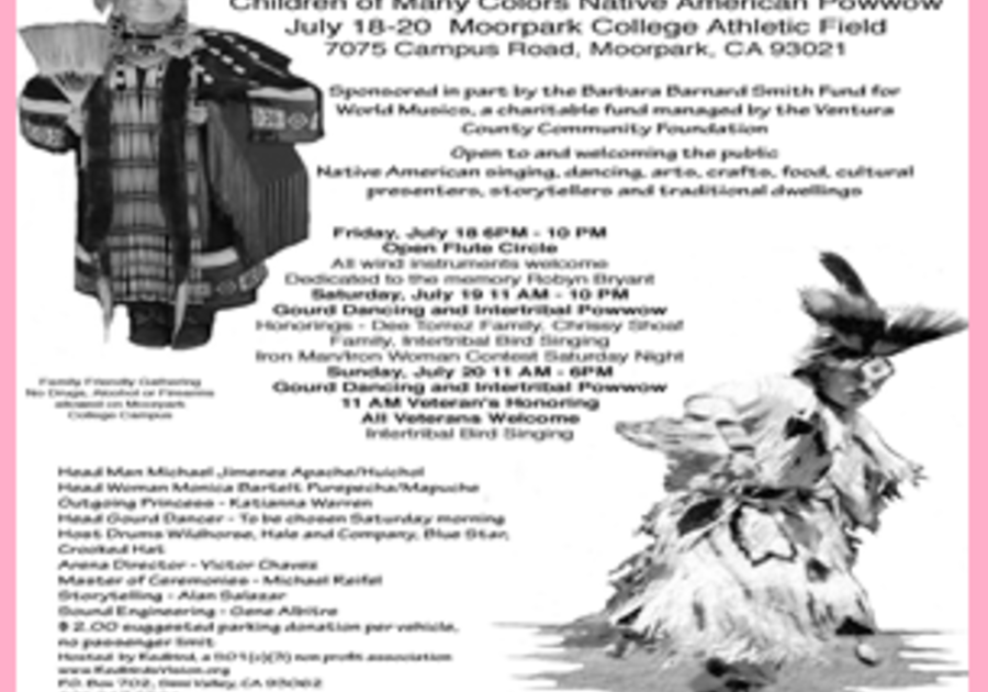 POWWOW ALL WEEKEND LONG AT MOORPARK COLLEGE Macaroni KID Camarillo