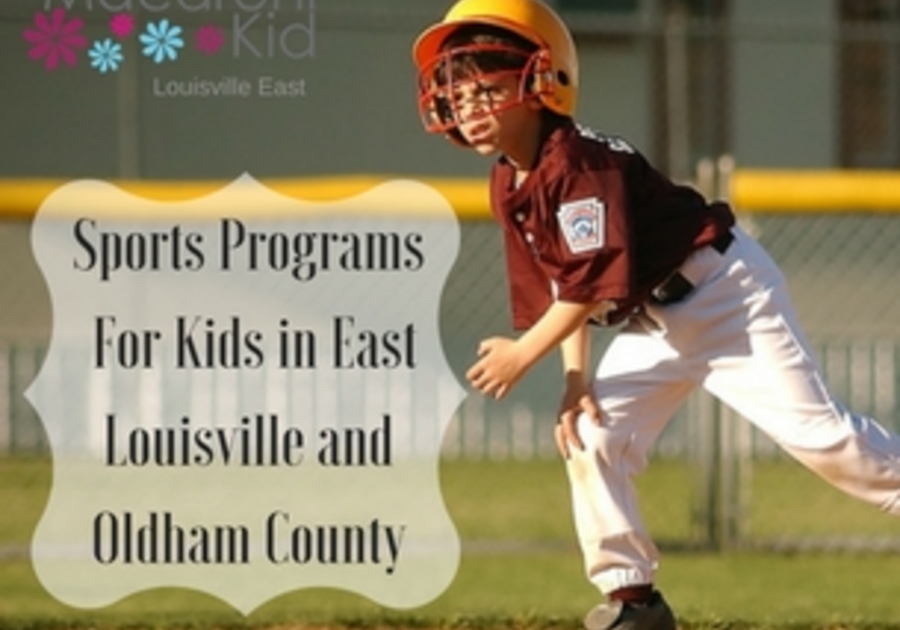 Sports Programs For Kids In East
