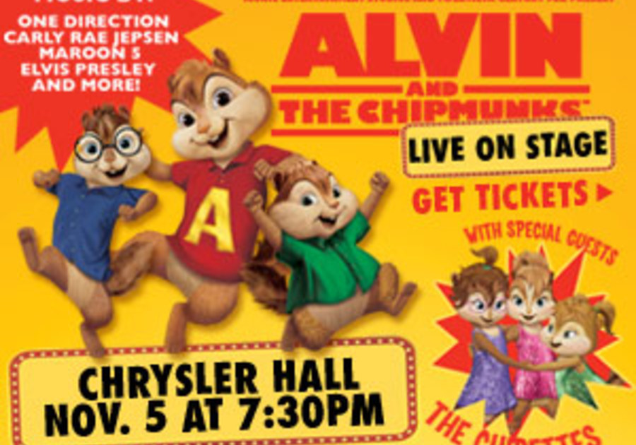 ALVIN AND THE CHIPMUNKS: LIVE ON STAGE! On Sale Now! | Macaroni Kid