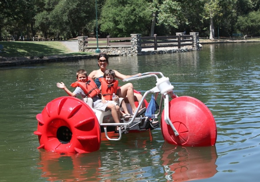 cycle paddle boat